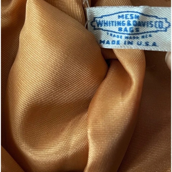 Vintage Whiting & Davis Small Gold Mesh Purse - Picture 4 of 9